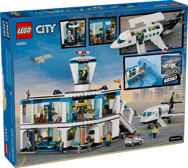 LEGO® City 60502 Flughafen mit Flugzeug