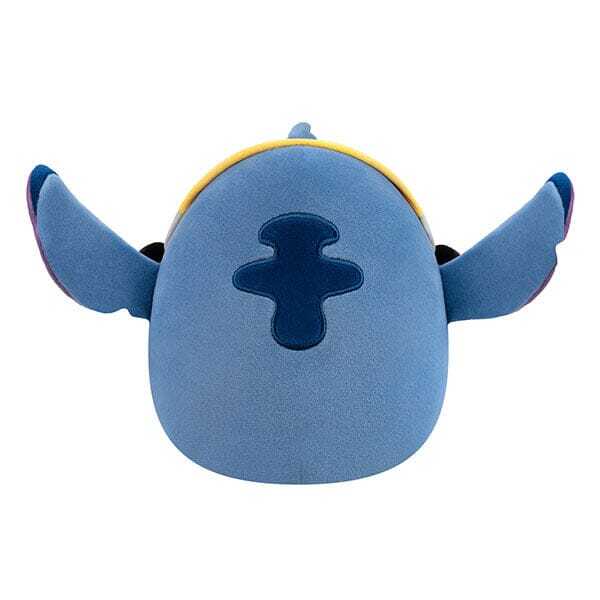 Squishmallows Disney Stitch so slúchadlami, 17 cm