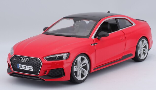 Bburago 1:24 Plus Audi RS 5 Coupe Rot