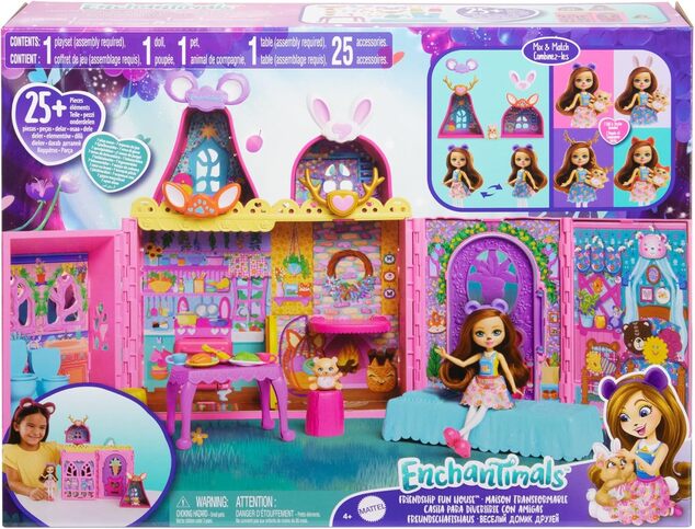 Mattel Enchantimals Domček priateľstva