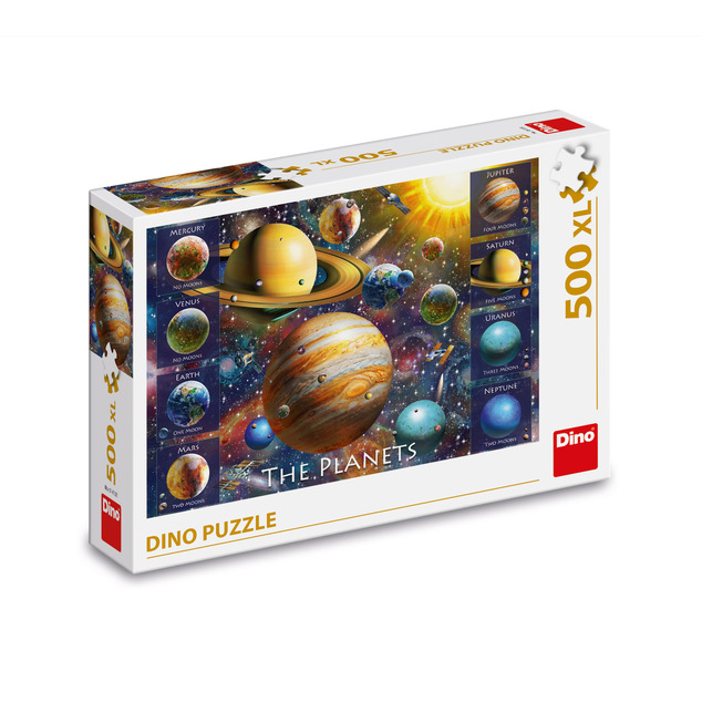 Puzzle Osem planét 500 xl dielikov