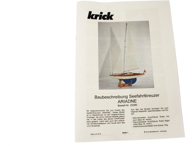 Krick Ariadne plachetnica kit
