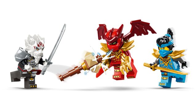 LEGO® NINJAGO® 71863 Zilvar a dračia beštia Grimtak