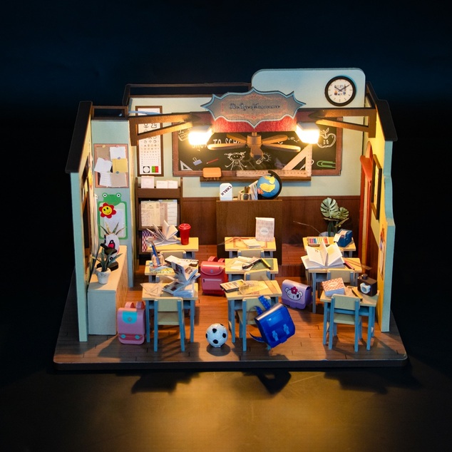 2Kids Toys miniatúra domčeka Školská trieda