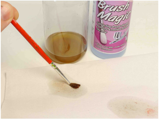 Brush Magic čistič štetcov a striekacích pištolí 125ml