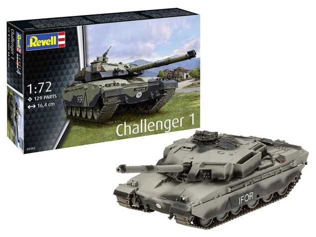 Plastikmodellbausatz Panzer 03365 - Challenger 1 (1:72)