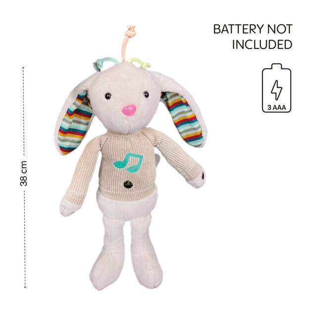 Plyšový interaktívny parťák, Rabbit
