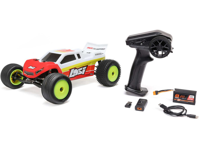 Losi Mini-T 2.0 V2 Brushless 1:18 RTR modrá