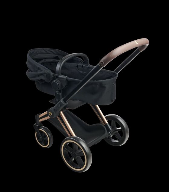 Passeggino Cybex Black 3 v1 per bambole 36-42 cm