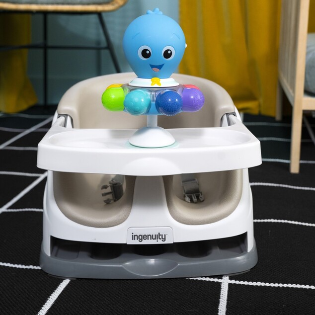 BABY EINSTEIN Opus Spin &amp; Sea™ 3 m+ érzékelő polip játék tapadókoronggal