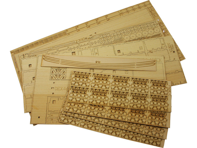 Modell-Tec MS Finnmarken 1:60 kit