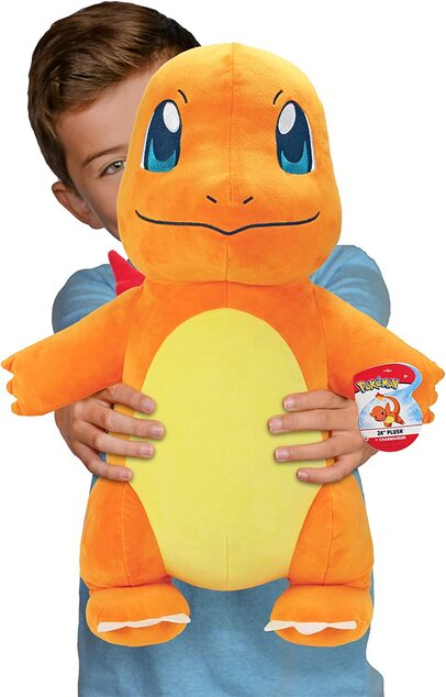 Pokémon Squishmallows Charmander 60 cm, plyš