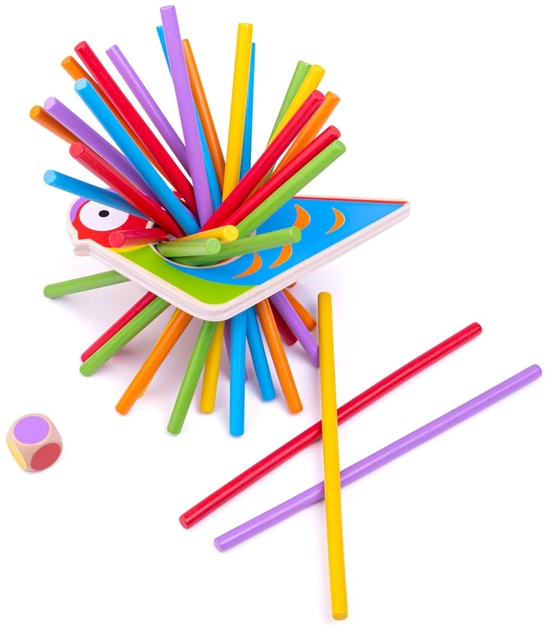 Bigjigs Toys Mikádo Vyzobaj tyčinky