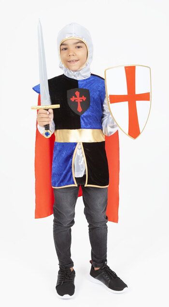 Costum de cavaler medieval pentru copii mărime (5-8 ani)