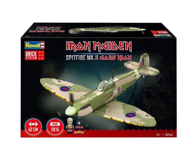 Brick System REVELL 00962 - Iron Maiden Spitfire MK.II Aces High (1:18)