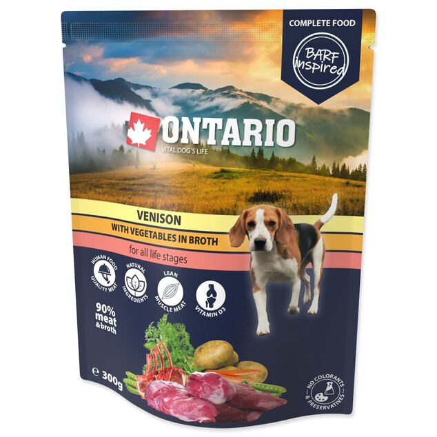 Kapsička Ontario divina so zeleninou vo vývare 300g