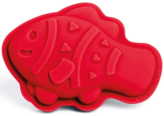 Bigjigs Toys Silikónové formičky červené Cherry