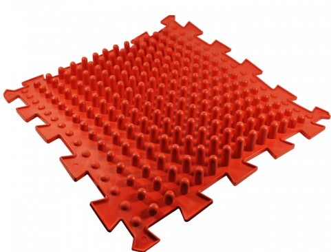 Ortek Masážna ortopedická podložka Puzzle "Mix" 9 prvkov