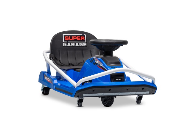 Beneo Motors driftovacia Motokára 24V, modrá, 300W Bezkartáčový Motor, Lítiová batéria, Dr