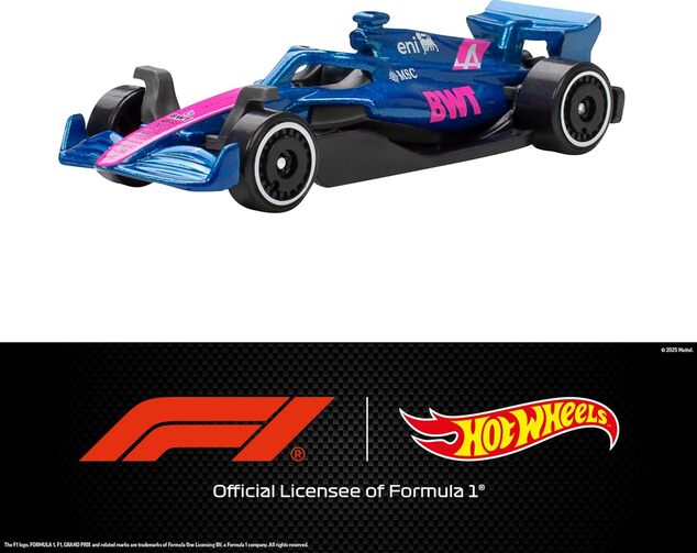 Mattel Hot Wheels 5 db kisautó - formula 1