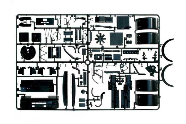 Model Kit truck 0756 - MAN 26.321 FORMEL SIX (1:24)