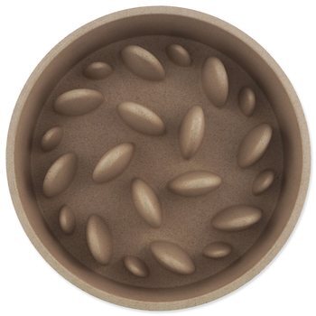Miska Dog Fantasy proti hltaniu EcoStyle béžová 21cm, 1350ml