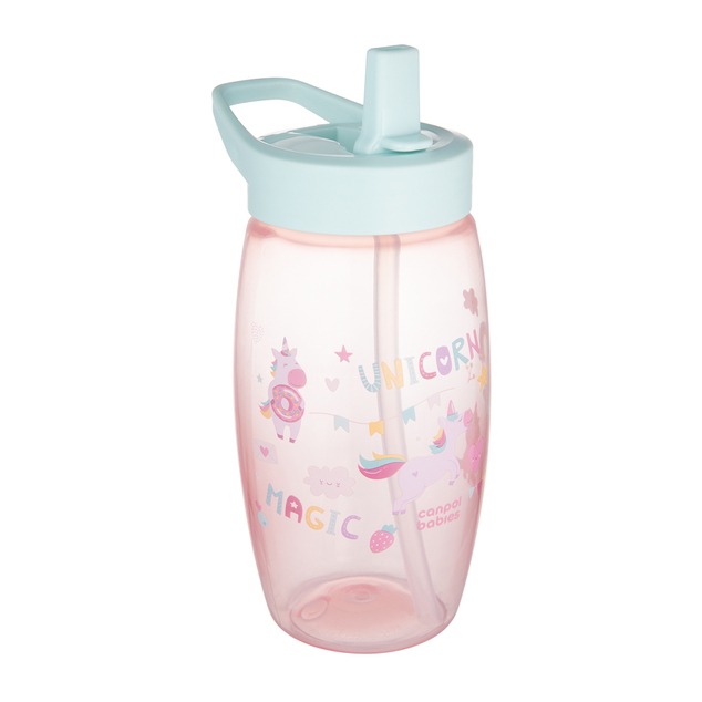 Canpol Babies Fľaša športová so sklápacím náustkom Unicorns 400ml
