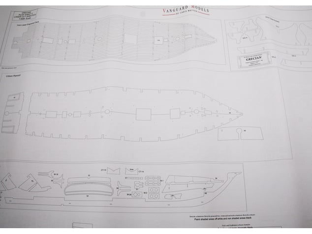 Vanguard Models Grecian US Baltimore 1813 1:64 kit