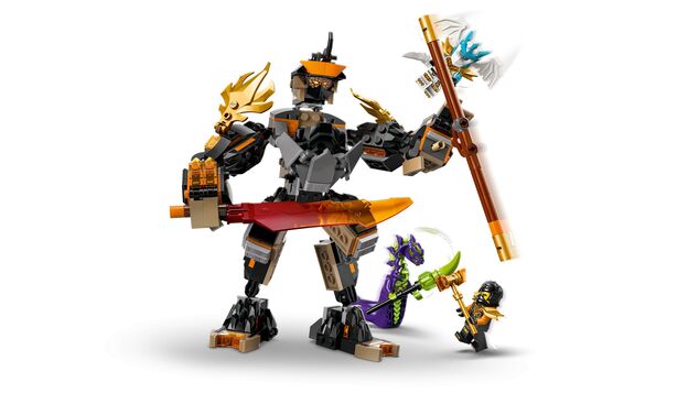 LEGO® NINJAGO 71854 Coles Expeditionsroboter und Drachen-Zane