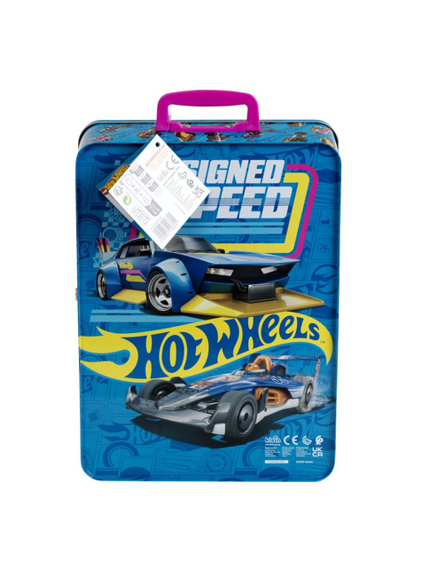 Klein Sammlerkoffer Hot Wheels, 50 Stück