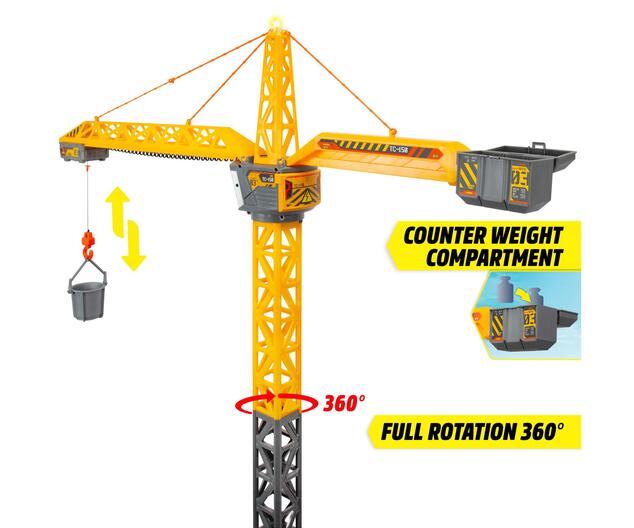 Dickie RC Žeriav Titan Crane 150 cm