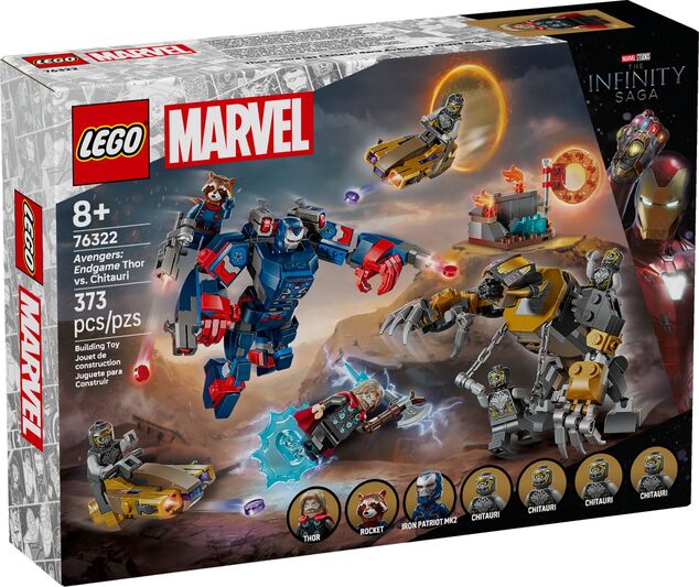 LEGO® Marvel 76322 Avengers: Endgame Thor vs. Chitauri