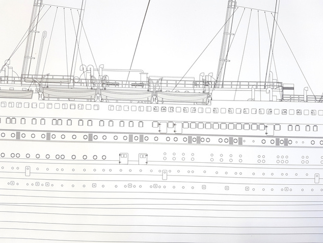 AMATI R.M.S. Titanic 1:250 kit (verzia 2025)