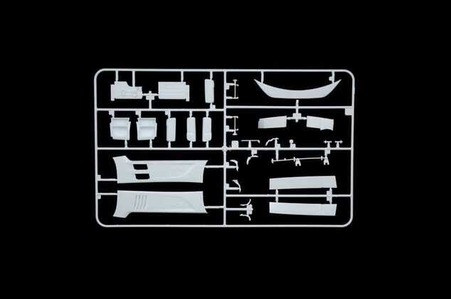 Model Kit tovornjak 3905 - Mercedes Benz Actros MP4 Gigaspace (1:24)
