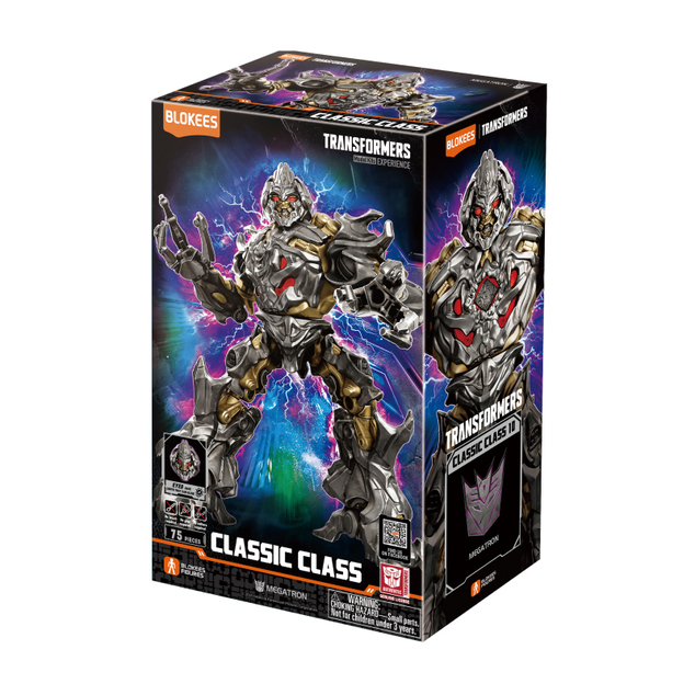 TRANSFORMERS BLOKEES Bausatz Classic Class 10 Megatron Transformers 2007