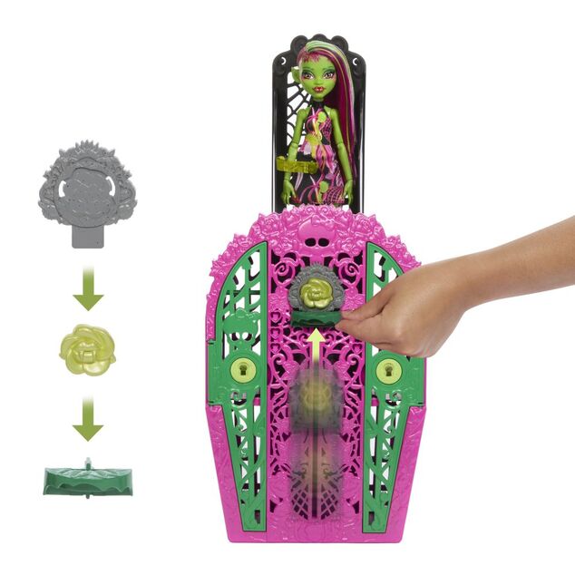 Monster High Skulltimate Secrets Garden Mysteries bábika - Venus
