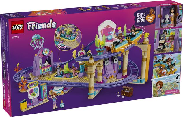 LEGO® Friends 42703 Jazda na horskej dráhe s morskými vílami