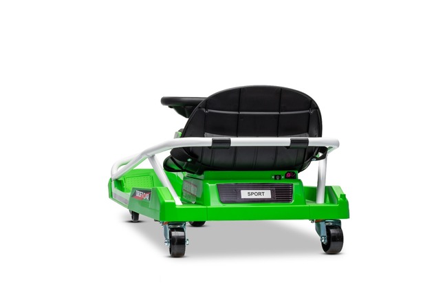 Beneo Motors Go-Kart da drift 24V, verde, 300W Motore Brushless, Batteria al litio, D