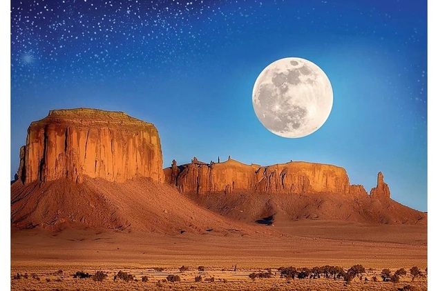 Trefl Puzzle 1000 USA Collection: Desert Moon