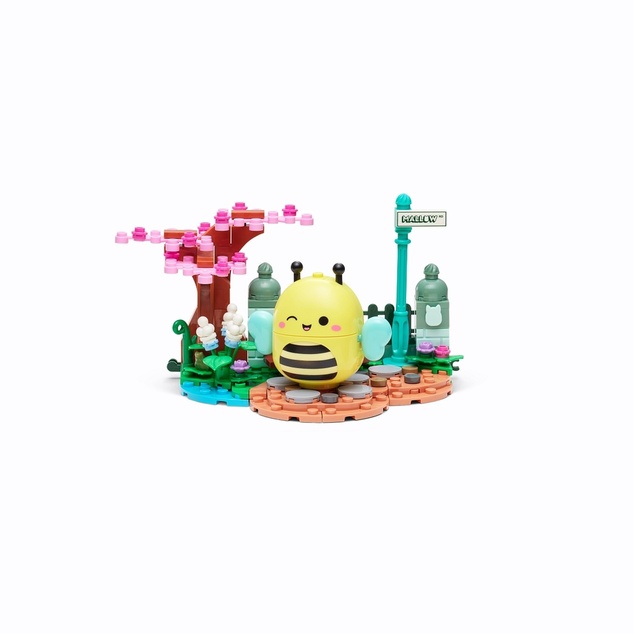 SQUISHMALLOWS stavebnica BLDR – Sunny a botanická záhrada
