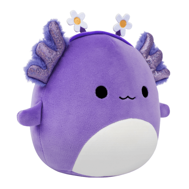 SQUISHMALLOWS Vijolični aksolotl s trakom - Monica