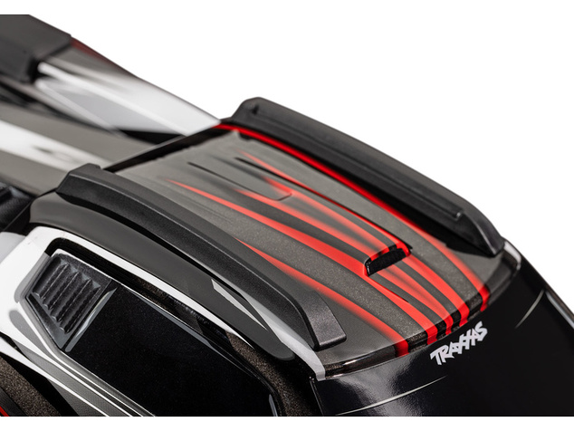 Traxxas Sledge 1:8 RTR červený s belted pneu