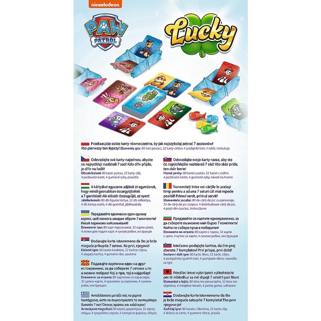 Trefl Lucky Paw Patrol spoločenská hra