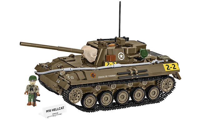 Cobi 2679 II WW M18 HELLCAT, 1:28, 1026 p, 1 f