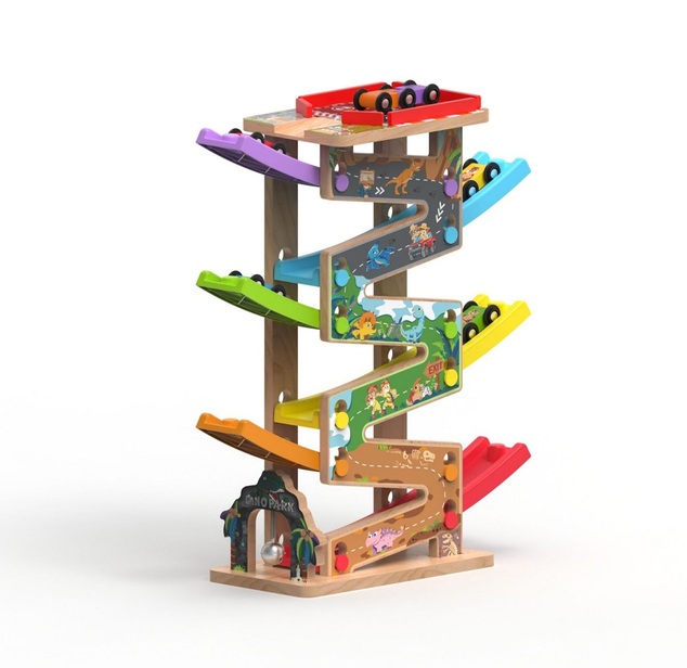 2Kids Toys Pista mare de curse cu 6 rampe