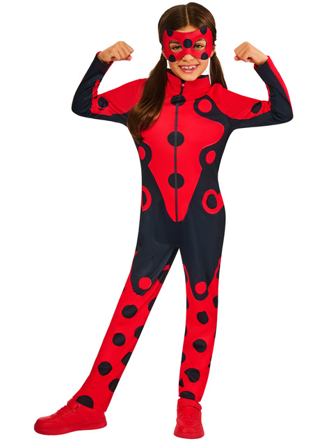 MIRACULOUS Kúzelná  lienka detský kostým veľkosť XS(110-116cm)