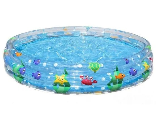Bestway Piscina gonfiabile con motivo mondo marino, 152x30cm