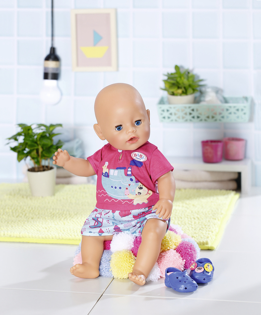 BABY born Pyžamko a papučky, 43 cm