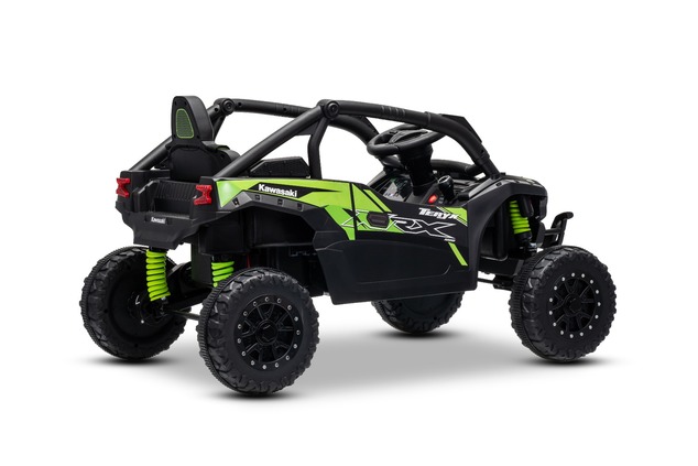 Elektrické autíčko Kawasaki TERYX KRX 1000 12V, čierne, jednomiestne, odpružená zadná nápr