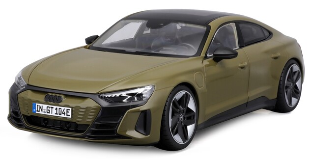 Bburago 1:18 Plus - 2022 Audi RS e-tron GT - Tactical Green